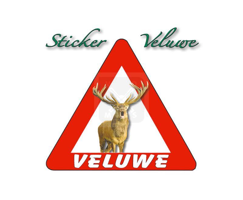 Sticker Veluwe - Van der Meulen Souvenirs en kaarten