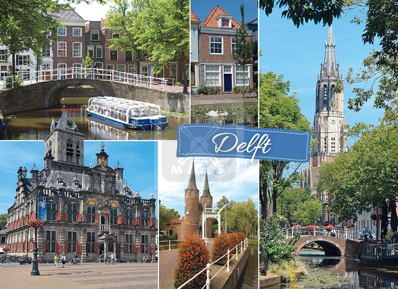 Ansichtkaart Delft