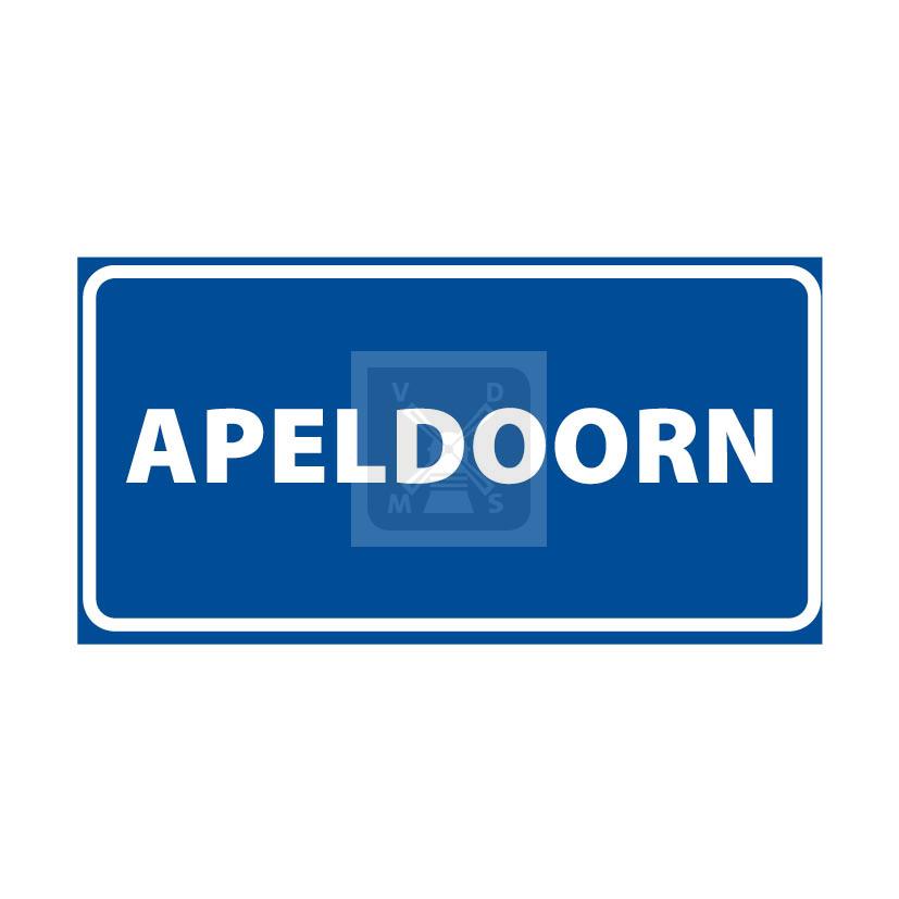 Magneet Metaal geprägt 100×50 Apeldoorn
